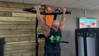 Assisted PullUps Upper Back [upl. by Bindman]