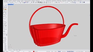 Intro to Rhino Custom Pouring Vessels for 3D Printing [upl. by Vogeley]