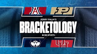 March Madness LATEST Bracketology Arizona UConn Purdue and Houston Lock Up 1 SEED I CBS Sports [upl. by Ayle]