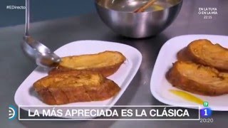 Viena Capellanes El secreto de unas buenas torrijas  España Directo [upl. by Hartzell900]