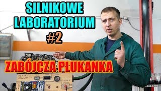 SILNIKOWE LABORATORIUM 2 WIELOKROTNE PŁUKANIE OLEJEM NAPĘDOWYM PANEWKI CIŚNIENIA POMIARY [upl. by Arrad38]