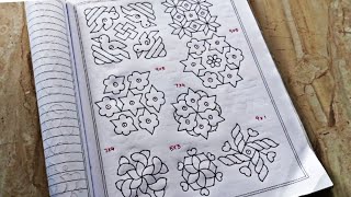 புள்ளி கோலங்கள் Easy dot kolam designs for beginners Easy rangoli Easy Dot kolam muggulu [upl. by Safko]