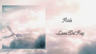 Ride  Lana Del Rey Slowed TikTok Album Aesthetic [upl. by Ailema65]