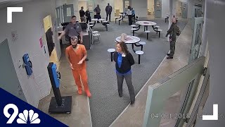 RAW First video of Chris Watts in jail released [upl. by Urbai]