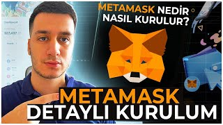 METAMASK Nedir Metamask Nasıl Kurulur 🦊Cüzdan Oluşturma  METAMASK Hakkında Her Şey⚡️ 2024 Güncel [upl. by Prudie]