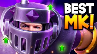 BEST MEGA KNIGHT DECK TO PUSH IN CLASH ROYALE [upl. by Arammat]