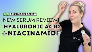 New Plumping Serum Review  Niacinamide  Hyaluronic Acid to firm the skin [upl. by Atworth270]