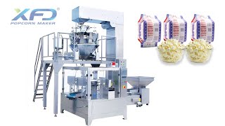 Microwave Popcorn Packing Machine Microwave Popcoen Maker Packer for 3in1 Pocpron [upl. by Gaven]