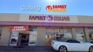 Closing Family Dollar  Mesa AZ [upl. by Annoyt]