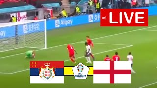 SERBIA X ANGLI LIVE  UEFA EURO 2024  Ndeshja LIVE SOT [upl. by Galvin]