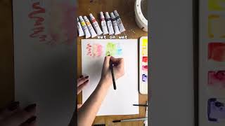 A guide to the very basics of watercolour techniques [upl. by Atterrol679]