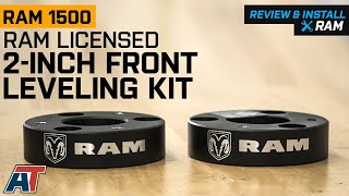 20062018 4WD RAM 1500 RAM Officially Licensed 2Inch Front Leveling Kit Review amp Install [upl. by Oniotna]