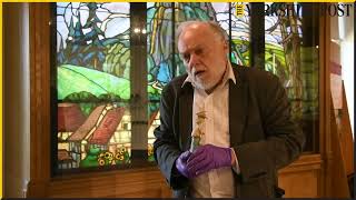 The Bowes Museum in Barnard Castle  Curator Dr Howard Coutts prepares [upl. by Perceval909]