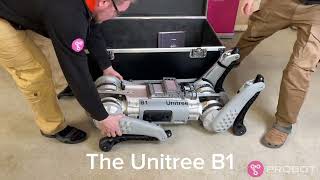 Unitree B1 Unboxing  The New Bigger Better Marvelous robot is here [upl. by Nivrac]