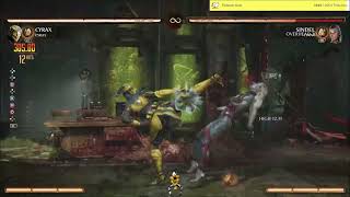 Easier 37 CyraxCyrax BnB meterless 6 bombs [upl. by Delaney]