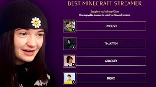 MY VOTES FOR THE STREAMER AWARDS [upl. by Flanagan739]