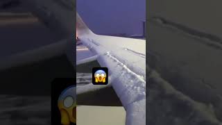 🛩️ No Aircraft Deicing 😱OMG airbis airplane flight fail [upl. by Enna]