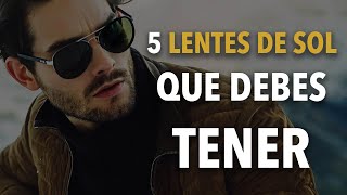 5 GAFAS que todo HOMBRE debe tener [upl. by Atsiuqal542]