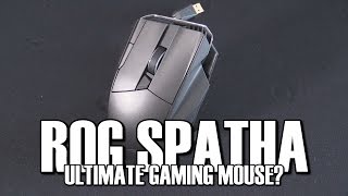 Asus ROG Spatha Gaming Mouse Review [upl. by Mellar]