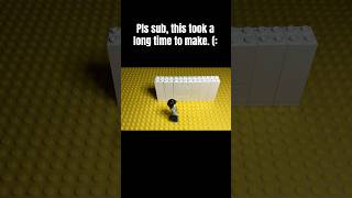 When a Lego man steps on a Lego piece idea from AutoBricks lego brickmotionsanimationshorts [upl. by Jessy]