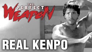 How REAL Kenpo was used in quotThe Perfect Weaponquot with Jeff Speakman [upl. by Harlin]