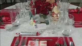 How to Set the Table for Christmas Dinner  Arranging Placemats for Christmas Dinner [upl. by Enoch858]