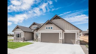 New Homes by Eaglewood Homes The Victoria Bonus in Boise Idaho [upl. by Aicilic314]