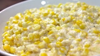 Creamed Corn Recipe  I Heart Recipes [upl. by Lenra532]