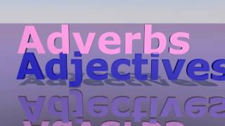 Adverbs Song Music Video Animation [upl. by Laehplar]