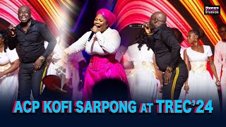 SP KOFI SARPONGS ENERGETIC PRAISE AT TREC24 WITH EMPRESS GIFTY [upl. by Penoyer]