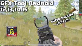 GFX TOOL TERBARU SUPPORT ANDROID 12 KE ATAS ‼️ [upl. by Eicnahc]