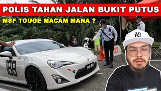 NAZER TAKUT KENA TAHAN  DIA LARI DULU DARI MSF TOUGE 2022 [upl. by Orat]