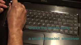 How to change the Keyboard for a Dell Inspiron N5050 [upl. by Ayekin]