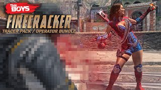 THE BOYS FIRECRACKER OPERATOR BUNDLE 💥 VOICE LINES  FINISHER  TRACERS  MW3 [upl. by Ynnig]