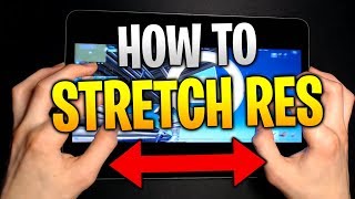 Fortnite Mobile STRETCHED RESOLUTION Tutorial INSANE FOV [upl. by Manara995]