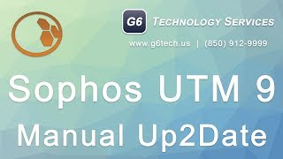 Sophos UTM 9 Manual Up2Date Firmware Update [upl. by Krisha933]