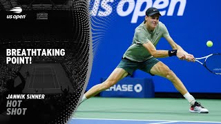 Epic Tennis from Sinner amp Medvedev  2024 US Open [upl. by Adli186]