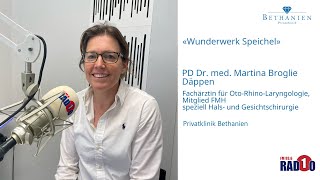 Wunderwerk Speichel PD Dr med Martina Broglie Däppen  Privatklinik Bethanien Zürich [upl. by Okier]