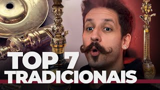 TOP 7 OS MELHORES NARGUILES TRADICIONAIS 18 [upl. by Trebo372]