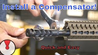 KAW Valley Precision Linear Compensator Evaluation Test 1 AR15 Barnes Bullets [upl. by Asiar]