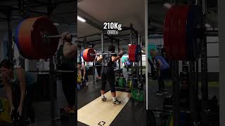 210KG PAUSE SQUAT DONE AT 80KG BODYWEIGHT [upl. by Roberta]