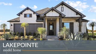 LakePointe Model Home  Heisman Floor Plan  Lavon TX  Trophy Signature Homes [upl. by Kadner408]