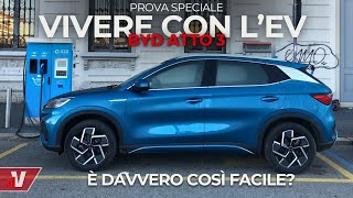 Vivere con lauto elettrica la prova quotdi durataquot con la BYD Atto 3 [upl. by Ecinaej986]