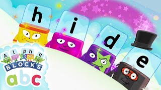 Alphablocks – E et I jouent à cachecache  RentréeDesClasses  Apprendre langlais [upl. by Louisette]