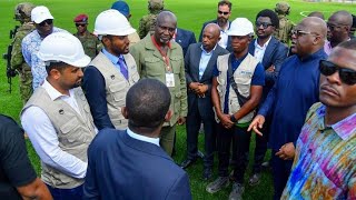 🛑KISANGANI INFRASTRUCTURES LE CHEF DE L’ÉTAT A VISITÉ LES CHANTIERS ET TRAVAUX DE LA MODERNISATION [upl. by Noived356]