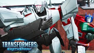 Transformers EarthSpark  NEW SERIES  Best of Megatron  Animation  Transformers Official [upl. by Bushey213]