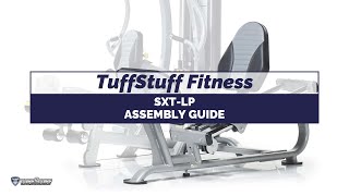 Optional Leg Press SXTLP for TuffStuff’s Hybrid Home Gym SXT550 [upl. by Dent]