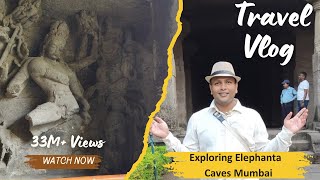 Elephanta Caves Mumbai near by Gateway of India visit by Shri dharmendra patel [upl. by Vihs20]