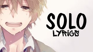 Nightcore  Solo Male version Clean Bandit  Lyrics [upl. by Nnaeiram]