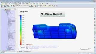 Moldex3D Compression Molding Tutorial [upl. by Piderit]